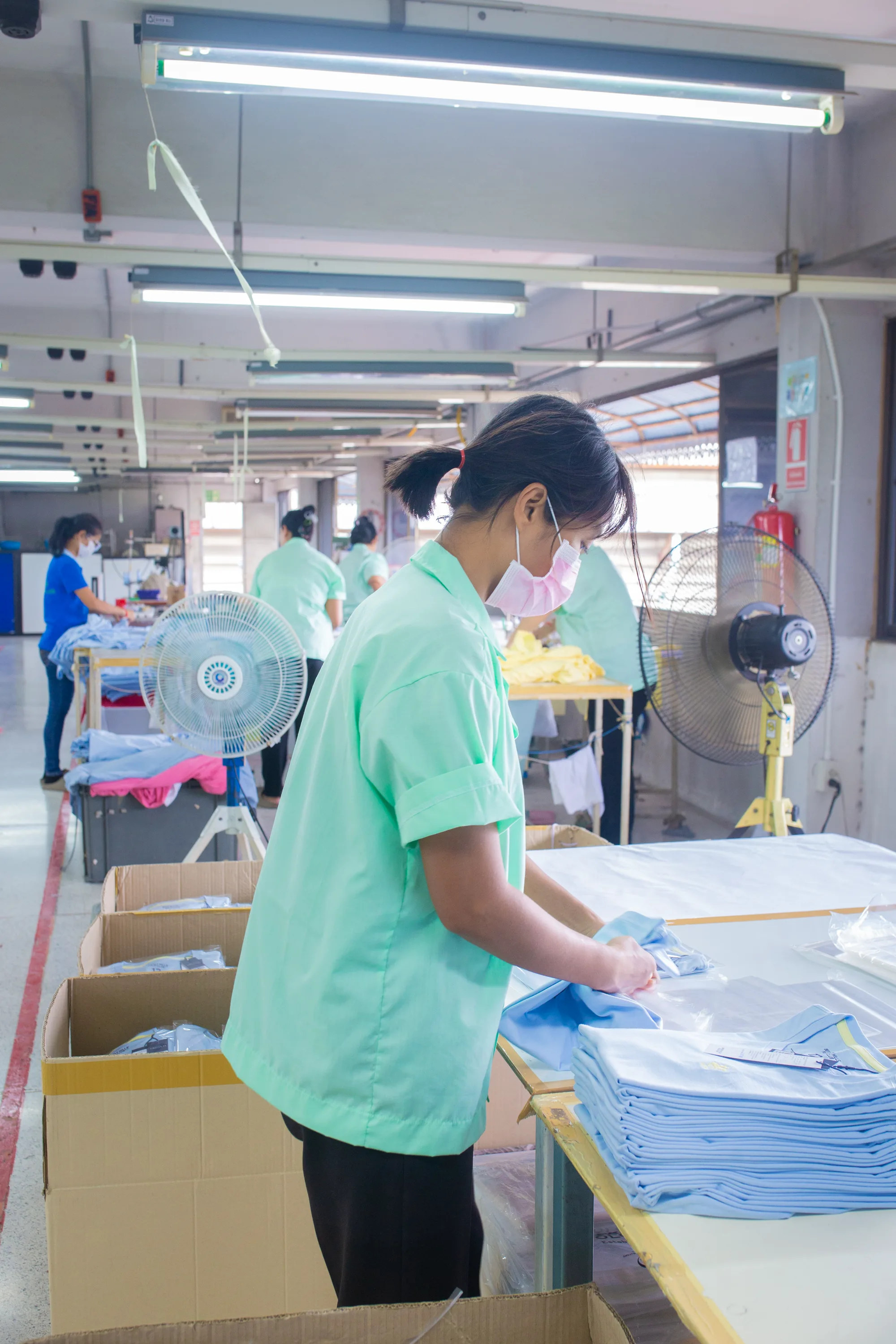 ขั้นตอนตรวจและจัดเตรียมชิ้นงานหลังการผลิต